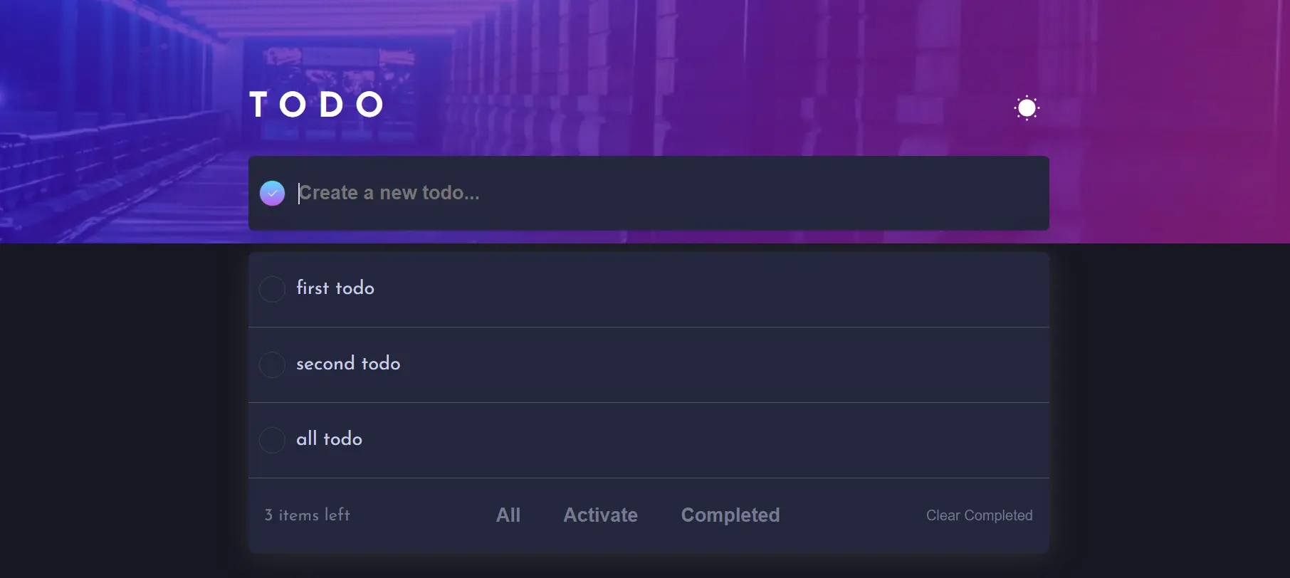 Todo App